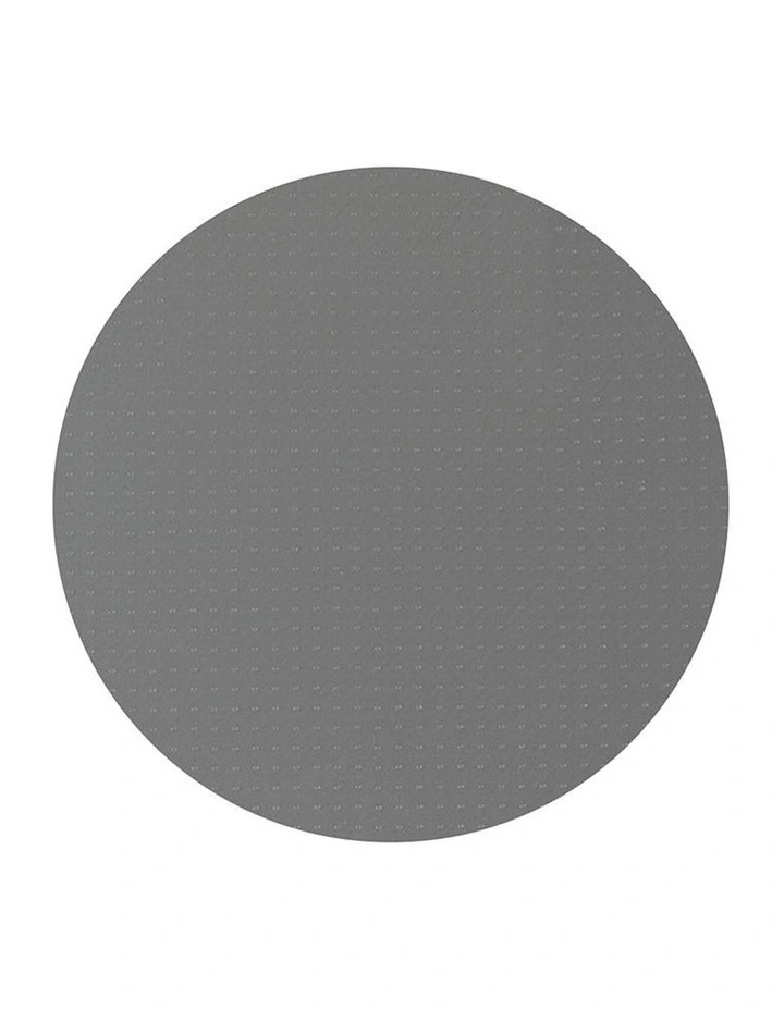 Round Chair Mat in Black image 1