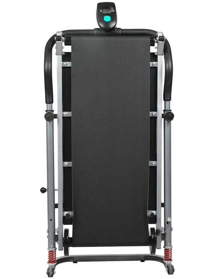 Manual Foldable Treadmill in Black image 2