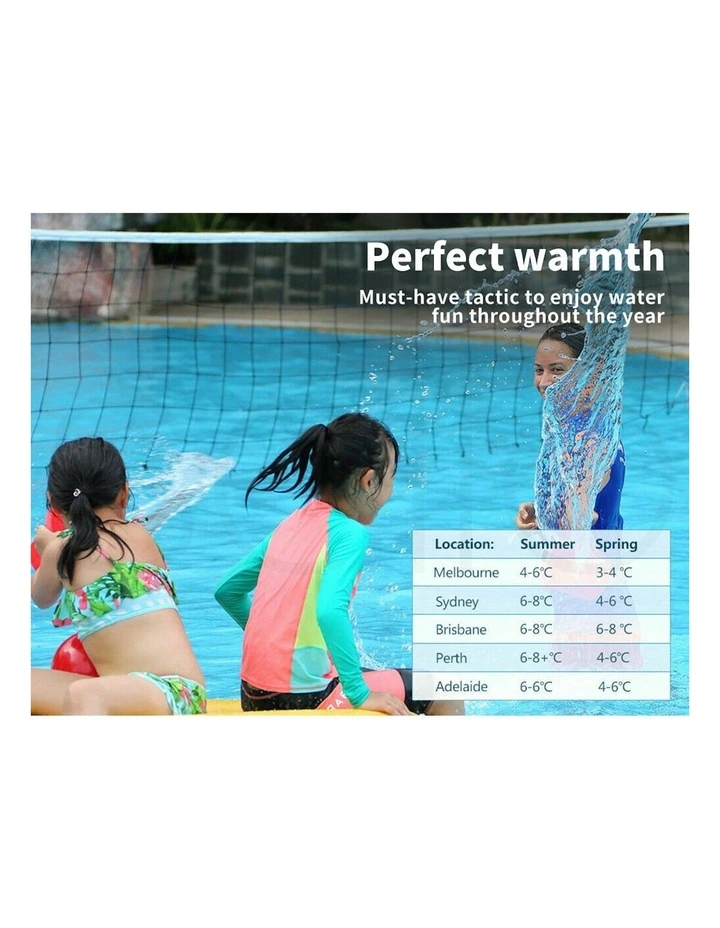 Solar Swimming Pool Cover 500 Micron Outdoor Bubble Blanket Heater 9.5 X 5m in Multi Multi image 7