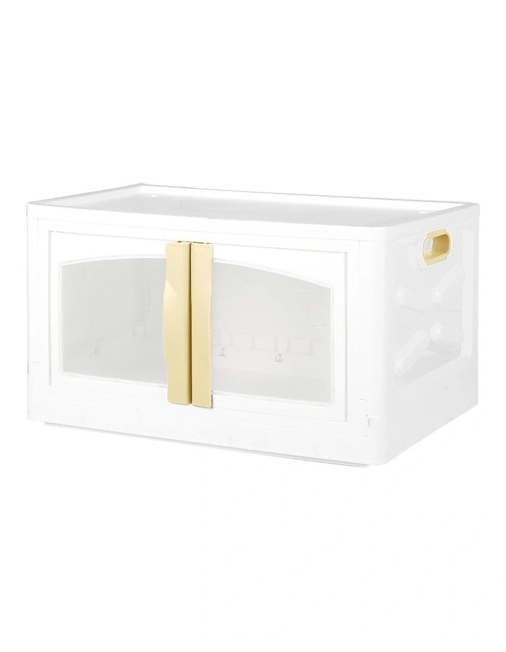 Stackable Foldable Storage Bin 85L in Multi image 1