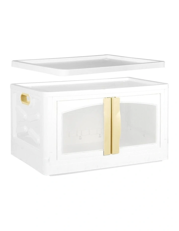 Stackable Foldable Storage Bin 85L in Multi image 2
