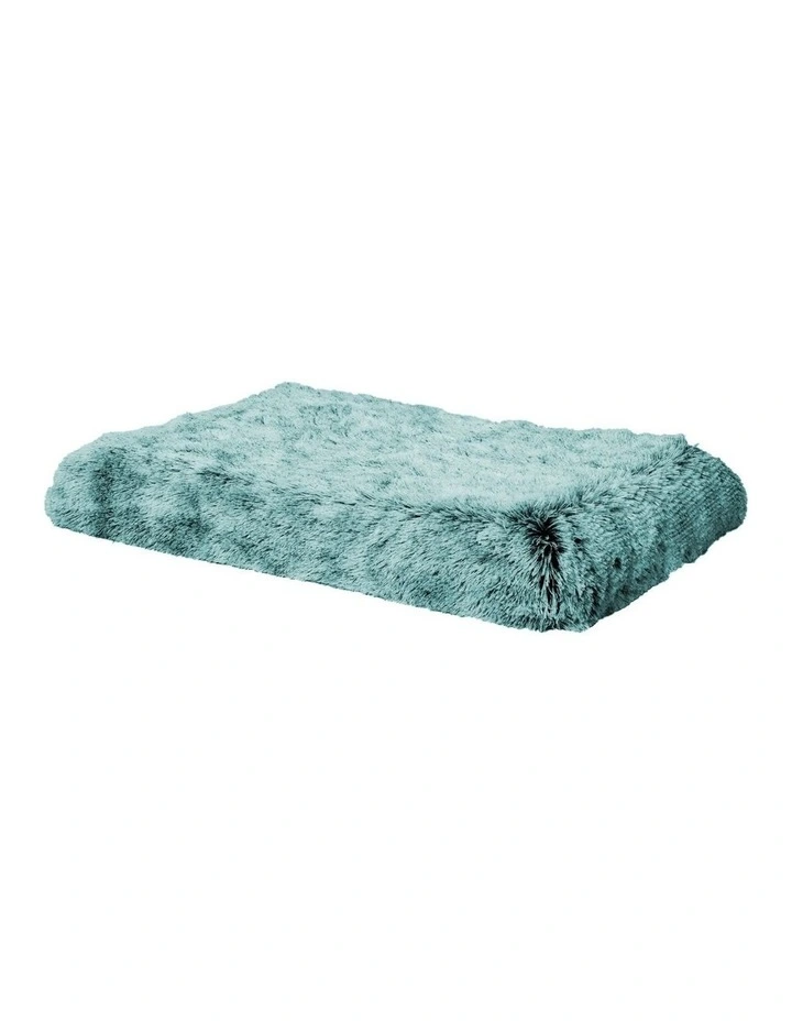 Washable Memory Foam Pet Calming Bed L in Green image 6