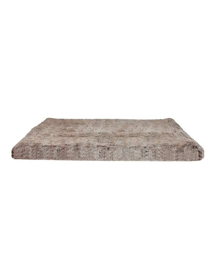 Washable Memory Foam Pet Calming Bed S in Brown image 1