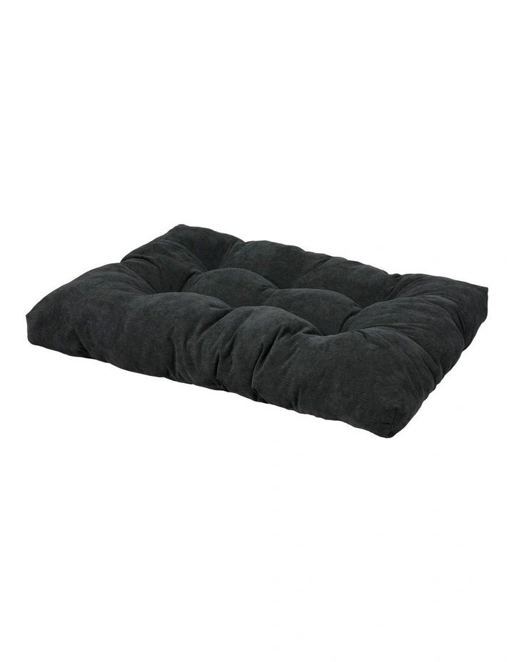 Washable Plush Pet Cushion Bed XL in Grey image 1