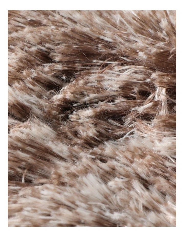 Washable Replacement Zipper Pet Bed Cover 180cm in Brown image 5