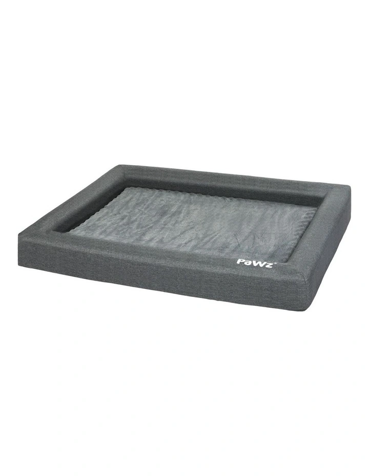 Washable Memory Foam Pet Sofa Bed M in Grey image 1