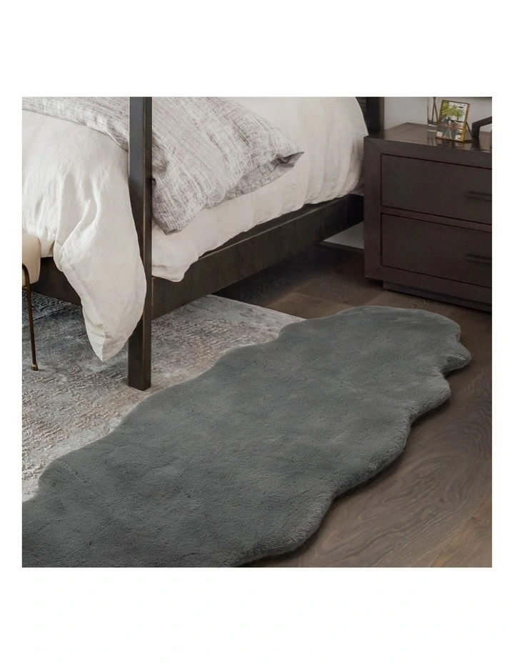 Floor Rug 60x160cm in Grey image 7