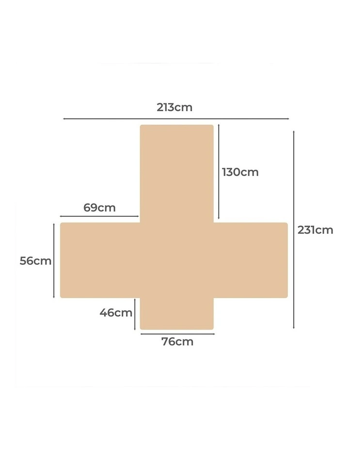 Waterproof Recliner Sofa Slipcover in Beige image 3