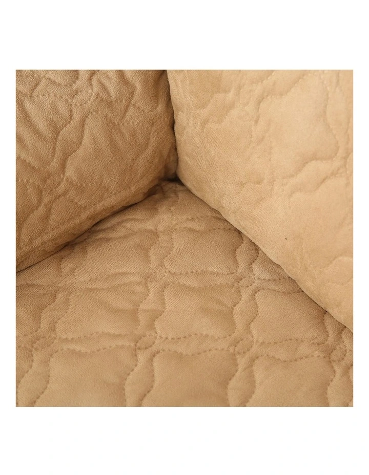 Waterproof Recliner Sofa Slipcover in Beige image 5