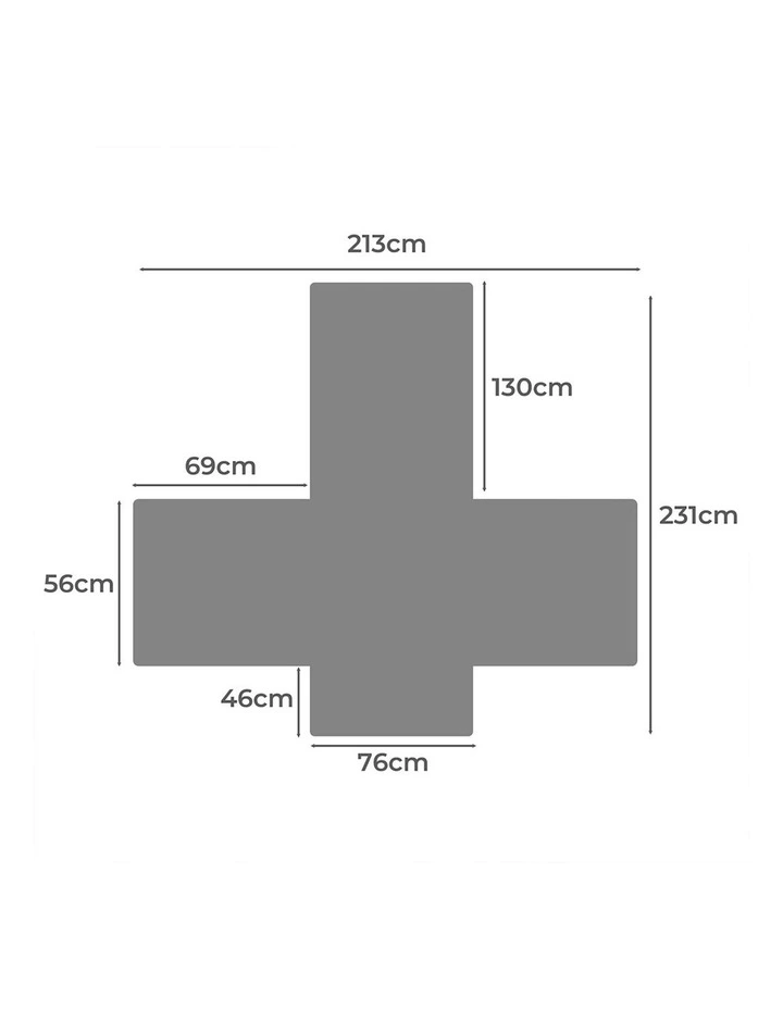 Waterproof Recliner Sofa Slipcover in Grey image 3