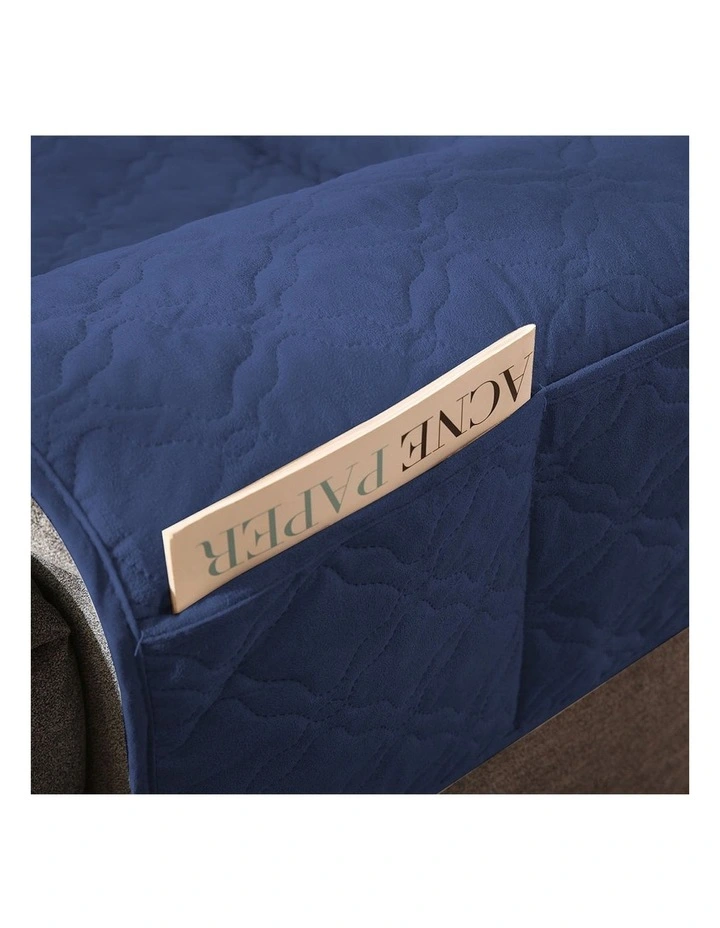 Waterproof Recliner Sofa Slipcover M in Navy image 4