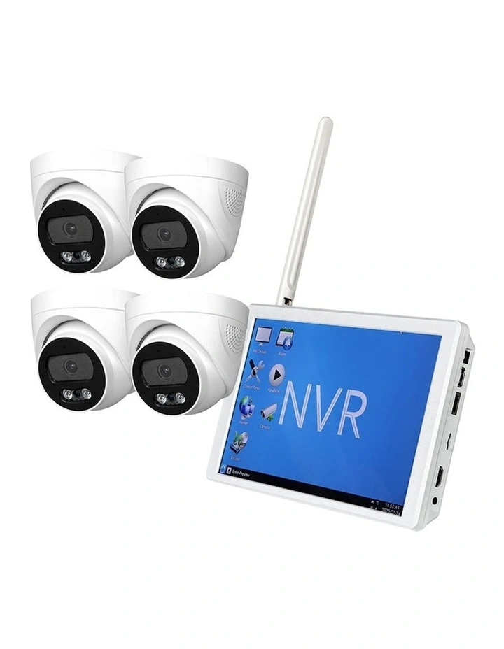 1080P Wireless Security Camera SystemSetX4 image 1