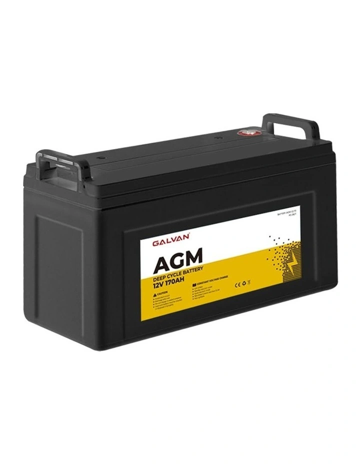 12V 170Ah AGM Deep Cycle Lead Acid Battery image 2