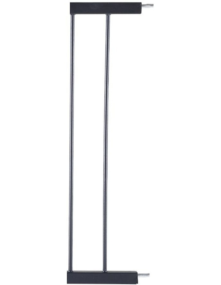 Baby Safety Gate and Pet Barrier Adjustable 10cm Door Extension Panel in Black