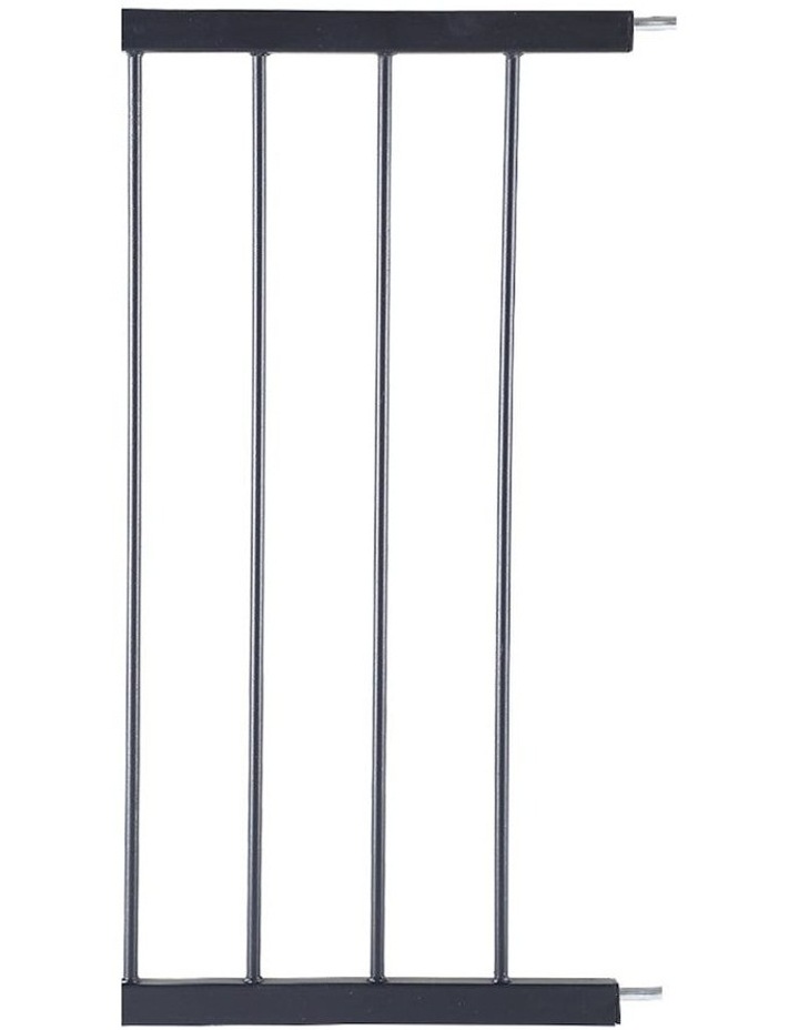 Baby Safety Gate and Pet Barrier Adjustable 30cm Door ExtensioninBlack