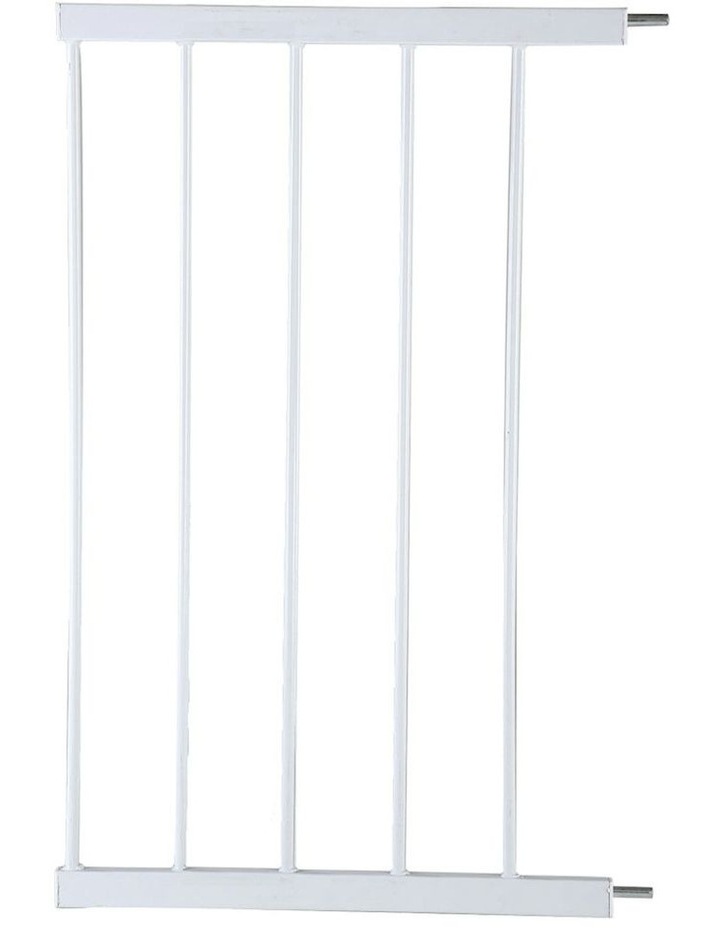 Baby Safety Gate and Pet Barrier Adjustable 45cm Door Extension in White