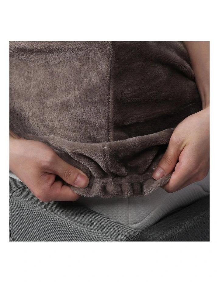 Traderight Group Double Size Bed Fitted Sheet Flannel Bedding Set With