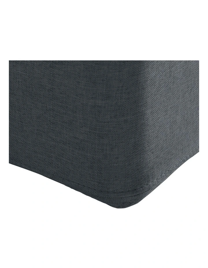 Double Size Gas Lift Bed Frame in Dark Grey image 6