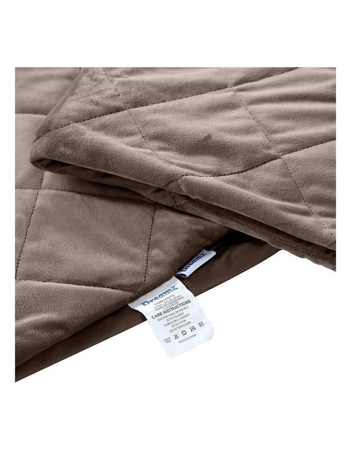 Anti Anxiety Weighted Blanket 5kg in Mink image 4