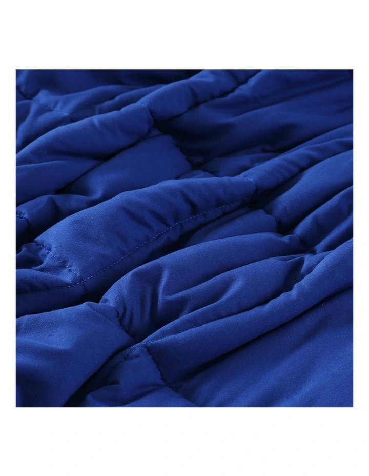 Double Heavy Gravity Deep Relax Weighted Blanket in Navy image 5