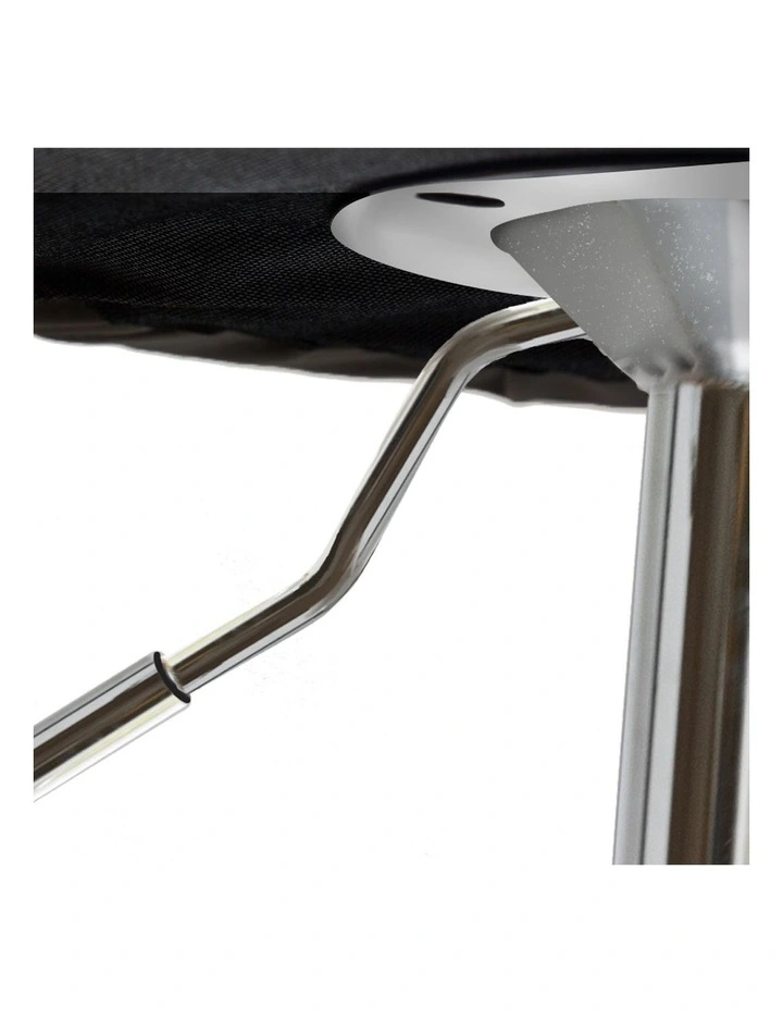 Gas Lift Wooden Metal Bar Stool 1x in Grey image 6