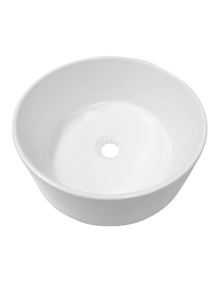 Traderight Group Bathroom Wash Counter Top Hand Wash Bowl Sink In White image 1