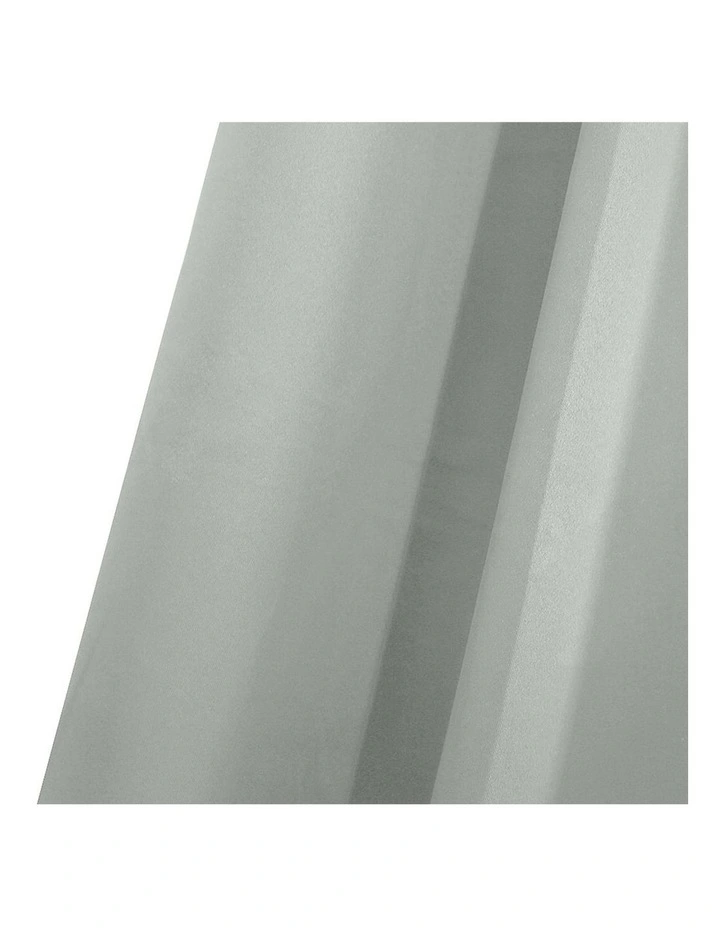 Blockout Curtains Panels 3 Layers 132x160cm 2 Pack in Green image 4