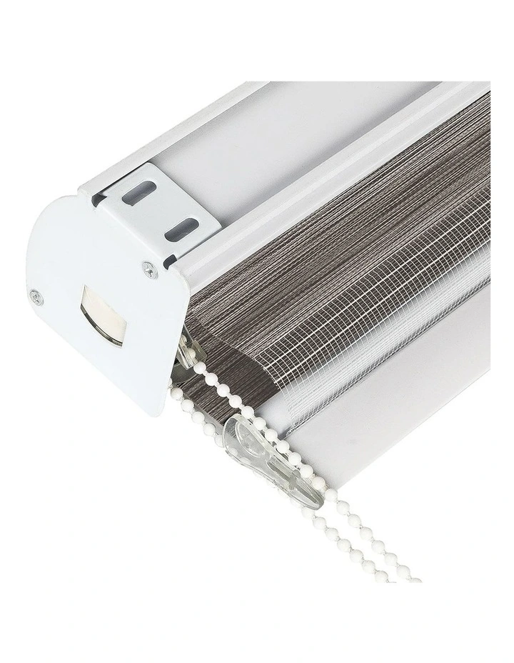 Blackout Zebra Roller Blind Curtains 150x210 in Beige image 4