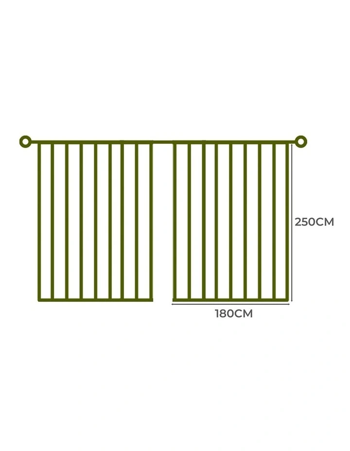 2XBlockout Chenille Blackout Draperies Curtains Eyelet Day 180x250 in Green image 3