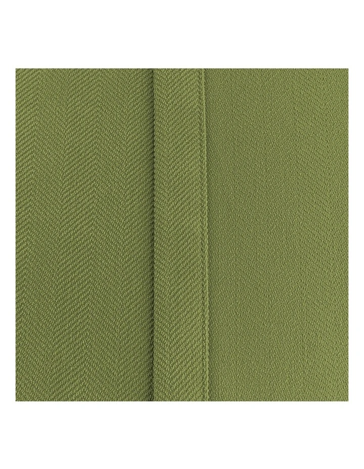 2XBlockout Chenille Blackout Draperies Curtains Eyelet Day 180x250 in Green image 6