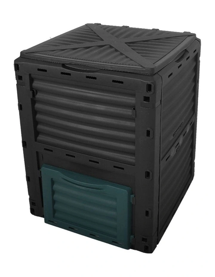 Food Waste Recycling Compost Bin 290L in Black image 2