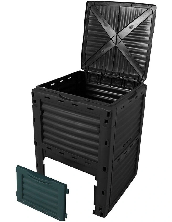 Food Waste Recycling Compost Bin 290L in Black image 6