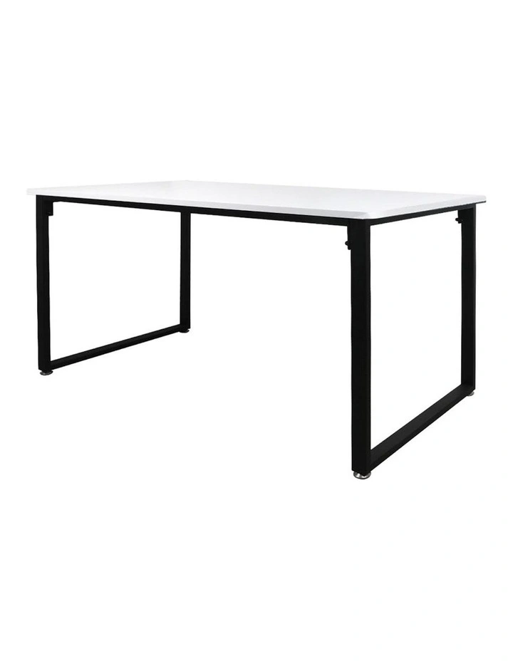 Office Computer Study Table Workstation Student Desks in White image 1