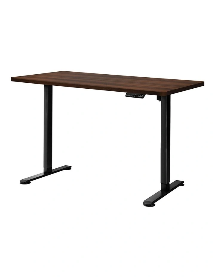 Height Adjustable Motorised Standing Desk 140cm in Black image 1