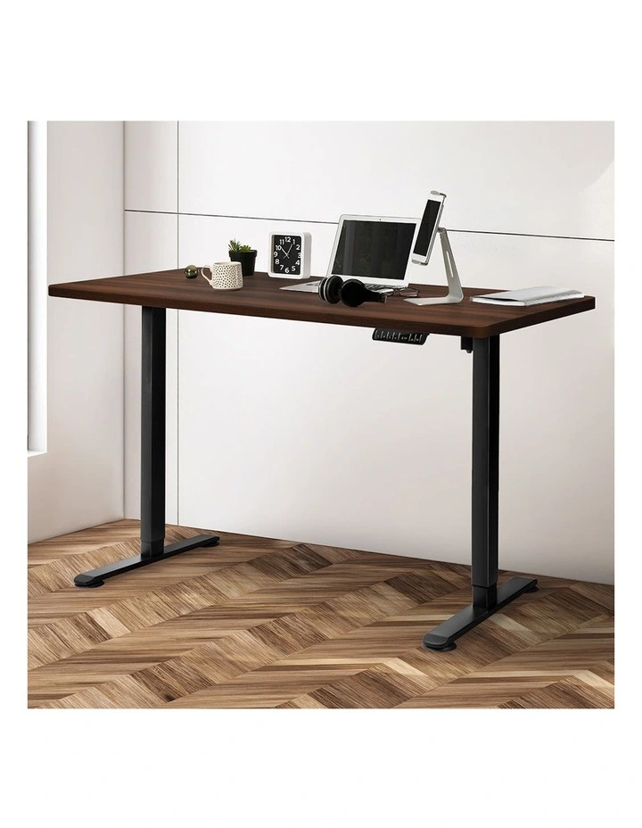 Height Adjustable Motorised Standing Desk 140cm in Black image 7