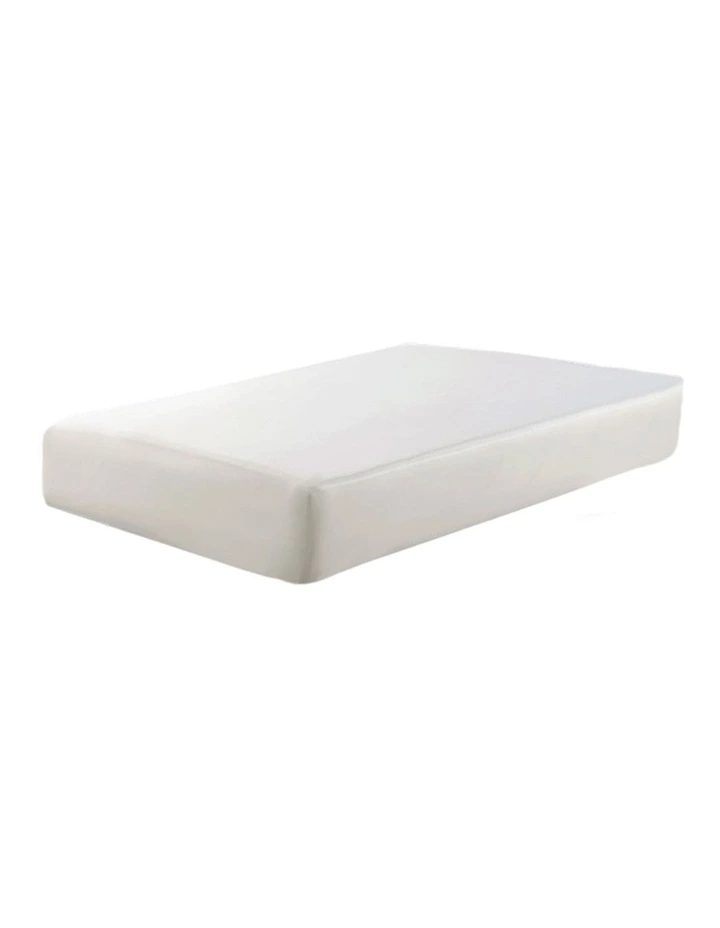 Waterproof Mattress Protector with Bamboo Fibre Cover King Size in White image 1