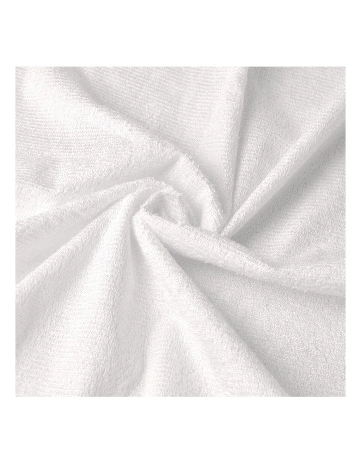 Waterproof Mattress Protector with Bamboo Fibre Cover King Size in White image 5