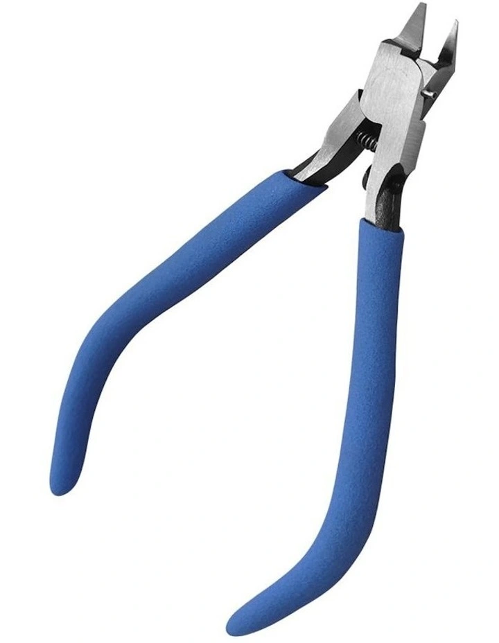 Plastic Cutting Nipper 5.0 in Blue image 1