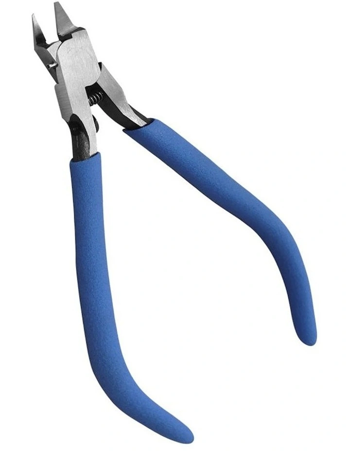 Plastic Cutting Nipper 5.0 in Blue image 2