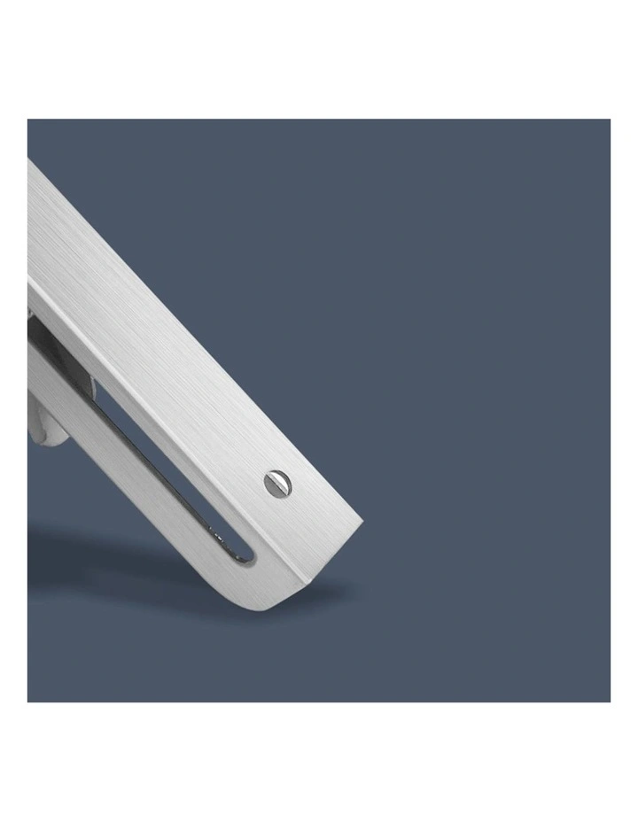 14 Folding Table Bracket Wall Shelf Bench 150Kg 2 Piece in Silver image 5