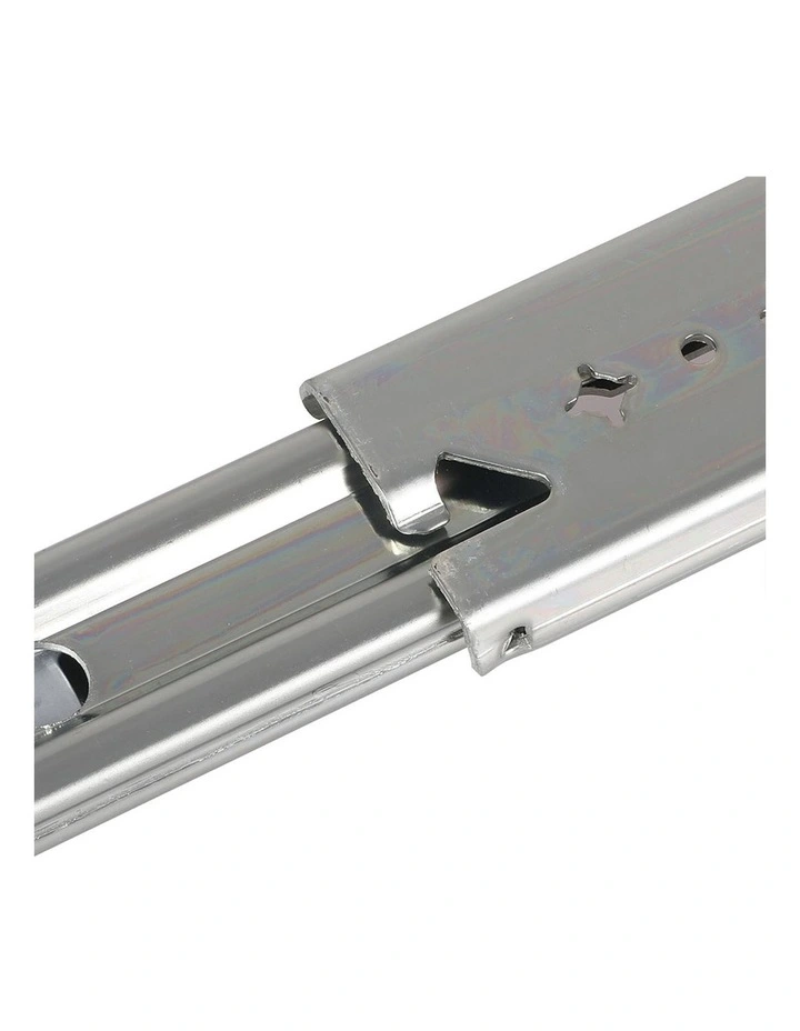 900MM Full Extension Soft Close Ball Bearing Pair Drawer Slides in Silver image 6