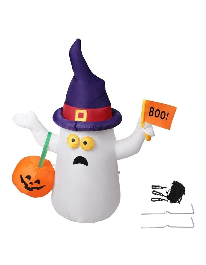 Halloween Inflatables Spooky Ghost Party Outdoor Yard Dcor LED Lights image 1