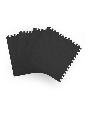 EVA Foam Waterproof Play Mat in Black