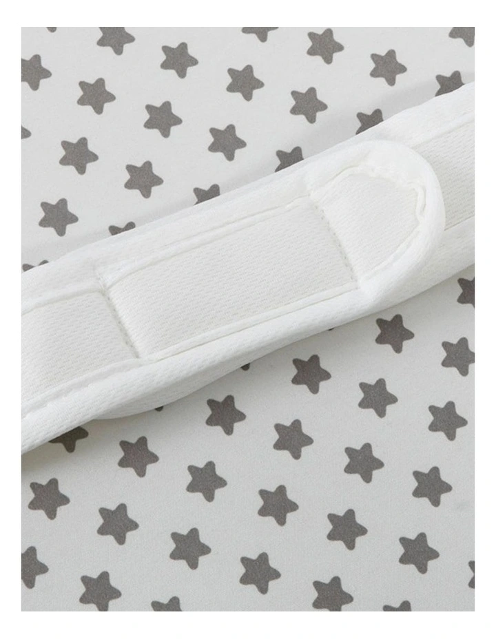 Baby Cot Bed Crib Portable Bassinet Safety Fence Adjustable Beside in Grey image 7