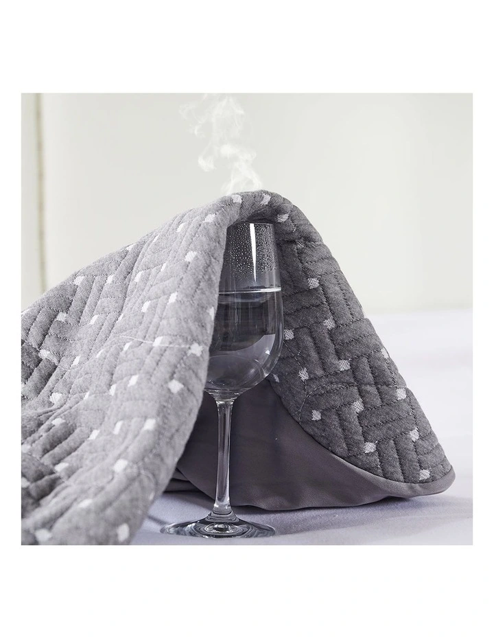 Waterproof Topper Bamboo Mattress Protector in Charcoal image 5