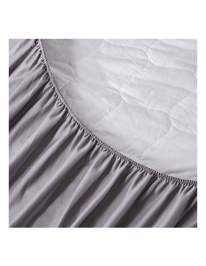 Waterproof Topper Bamboo Mattress Protector in Charcoal image 6