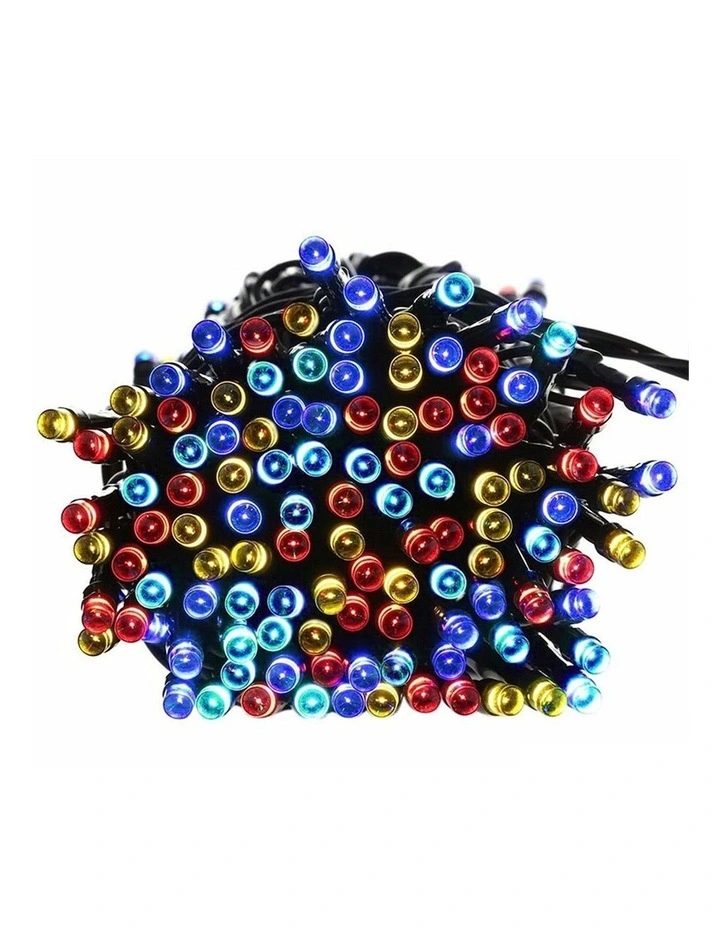 500LED String Solar Powered Fairy LightsChristmas Decor 52M in Multi Colour image 1