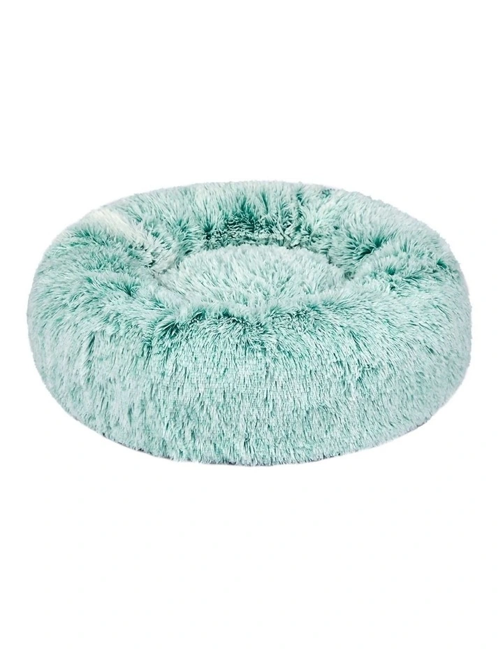 Pet Calming Bed Nest Replaceable Cover LinGreen image 1