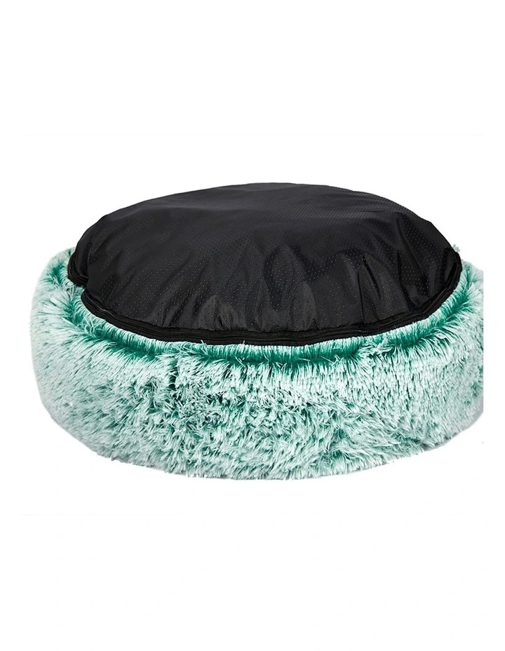 Pet Calming Bed Nest Replaceable Cover LinGreen image 5