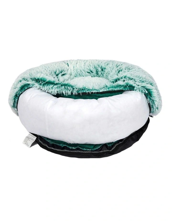 Pet Calming Bed Nest Replaceable Cover LinGreen image 7